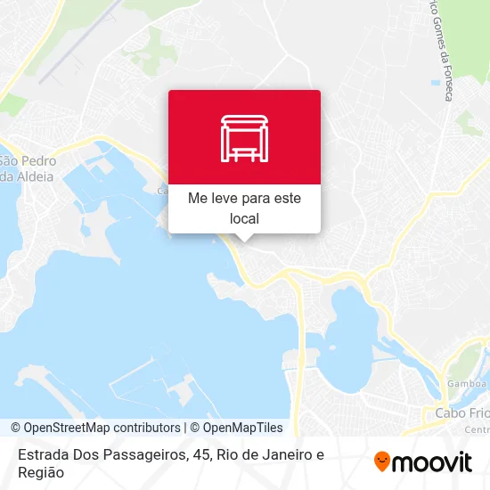 Estrada Dos Passageiros, 45 mapa