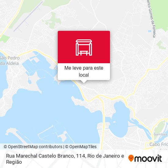 Rua Marechal Castelo Branco, 114 mapa