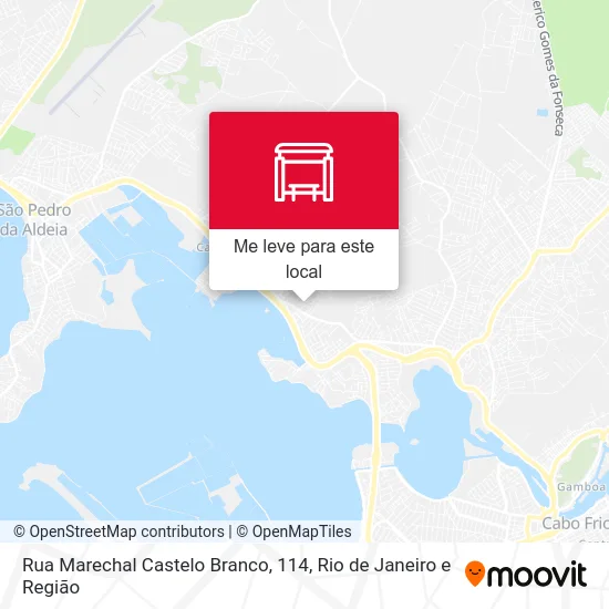 Rua Marechal Castelo Branco, 114 mapa