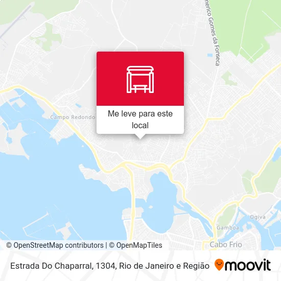 Estrada Do Chaparral, 1304 mapa