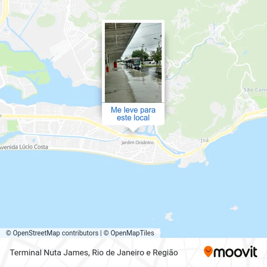 Terminal Nuta James mapa