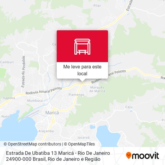 Estrada De Ubatiba 13 Maricá - Rio De Janeiro 24900-000 Brasil mapa