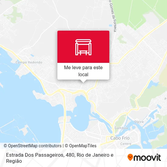 Estrada Dos Passageiros, 480 mapa