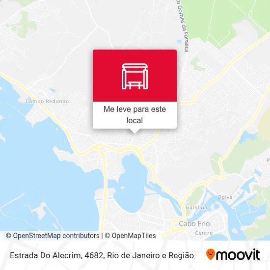 Estrada Do Alecrim, 4682 mapa