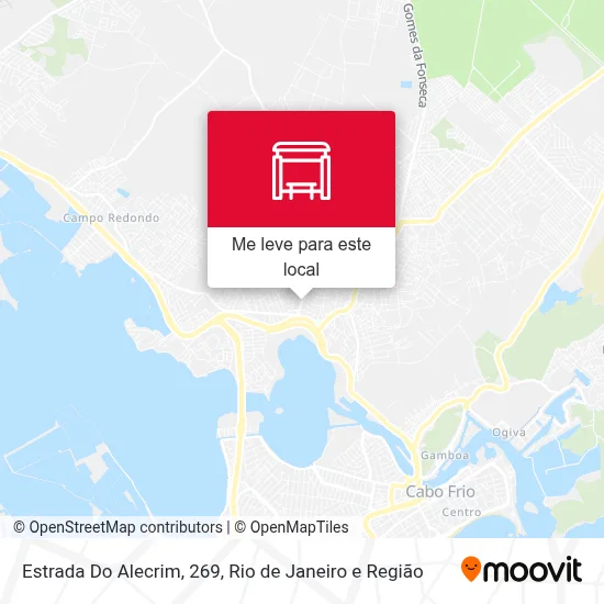 Estrada Do Alecrim, 269 mapa