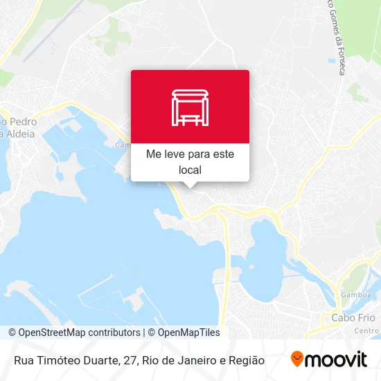 Rua Timóteo Duarte, 27 mapa