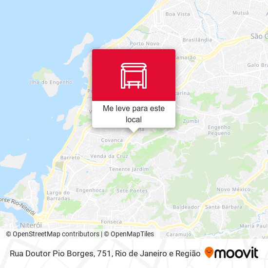 Rua Doutor Pio Borges, 751 mapa