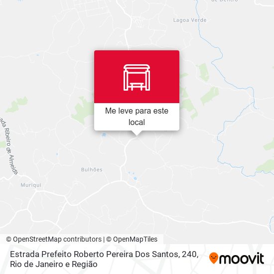 Estrada Prefeito Roberto Pereira Dos Santos, 240 mapa