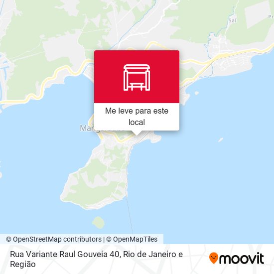 Rua Variante Raul Gouveia 40 mapa