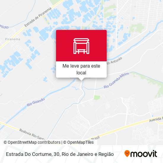 Estrada Do Cortume, 30 mapa