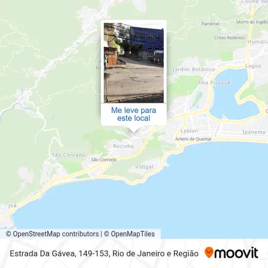 Estrada Da Gávea, 149-153 mapa