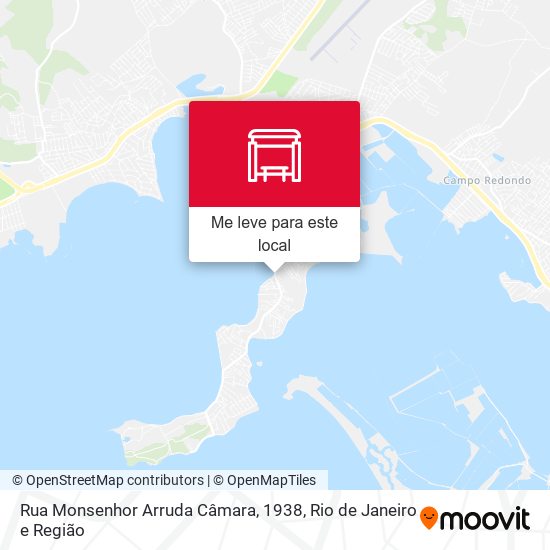 Rua Monsenhor Arruda Câmara, 1938 mapa