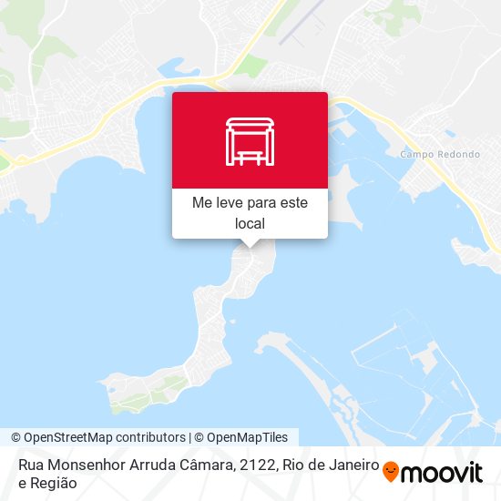 Rua Monsenhor Arruda Câmara, 2122 mapa