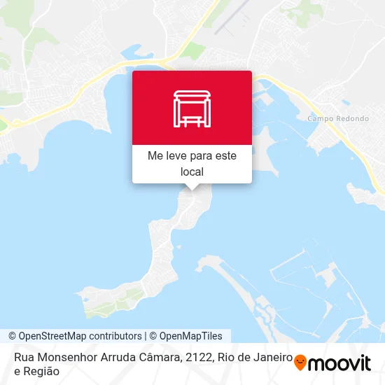 Rua Monsenhor Arruda Câmara, 2122 mapa