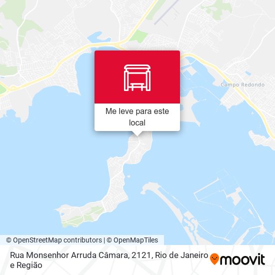 Rua Monsenhor Arruda Câmara, 2121 mapa