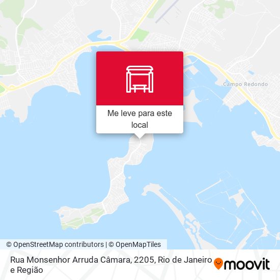 Rua Monsenhor Arruda Câmara, 2205 mapa