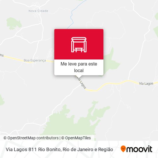 Via Lagos 811 Rio Bonito mapa