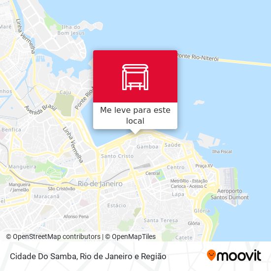 Cidade Do Samba mapa