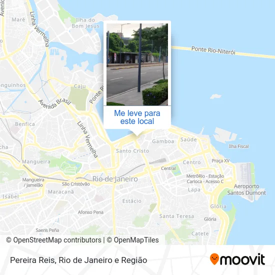 Pereira Reis mapa