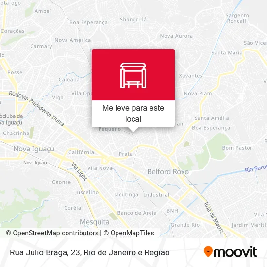 Rua Julio Braga, 23 mapa