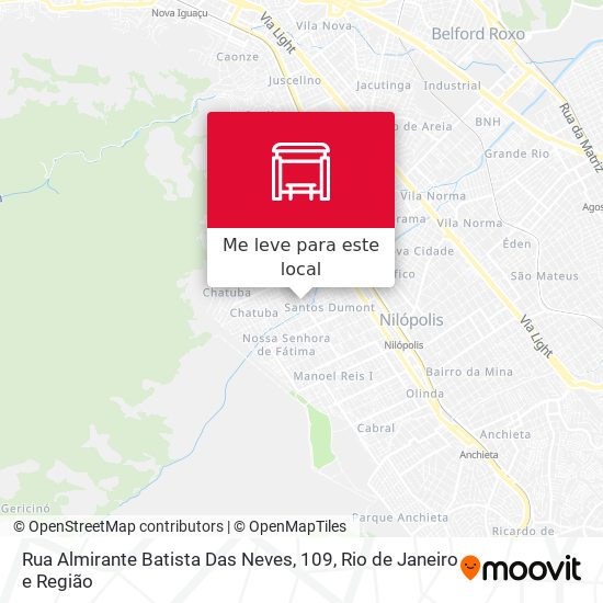 Rua Almirante Batista Das Neves, 109 mapa
