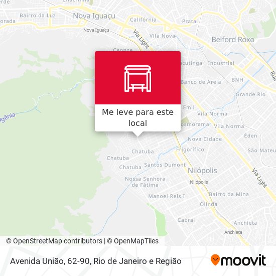 Avenida União, 62-90 mapa
