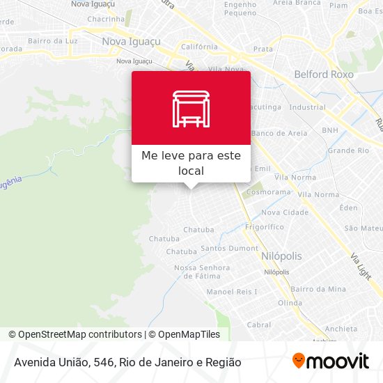 Avenida União, 546 mapa