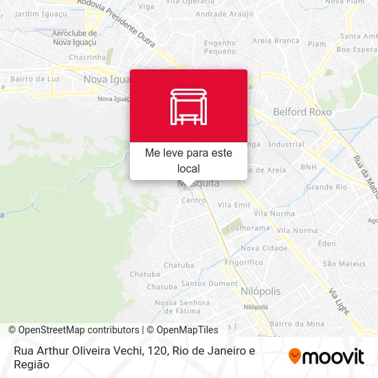 Rua Arthur Oliveira Vechi, 120 mapa