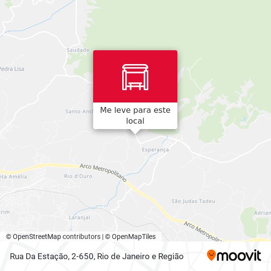 Rua Da Estação, 2-650 mapa