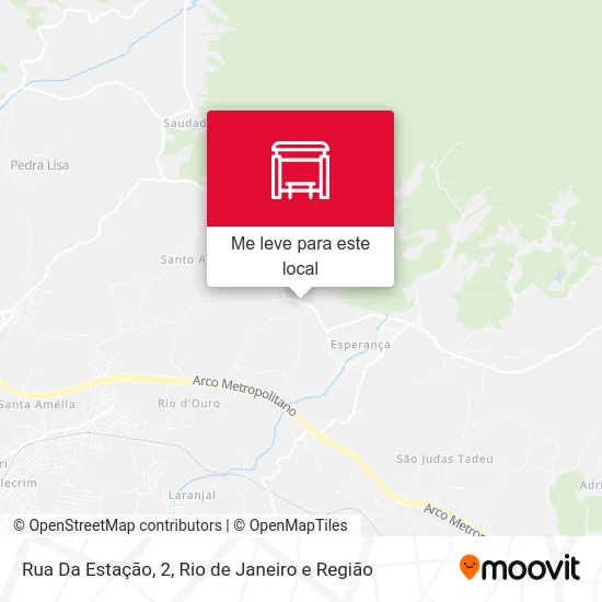 Rua Da Estação, 2 mapa