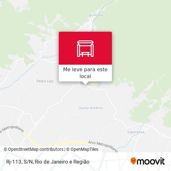 Rj-113, S/N mapa