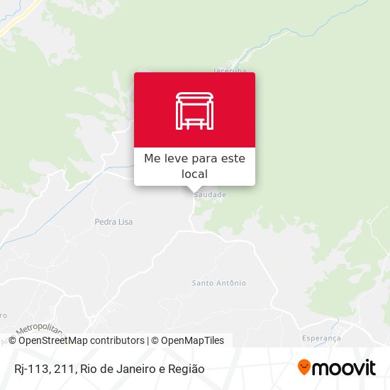 Rj-113, 211 mapa