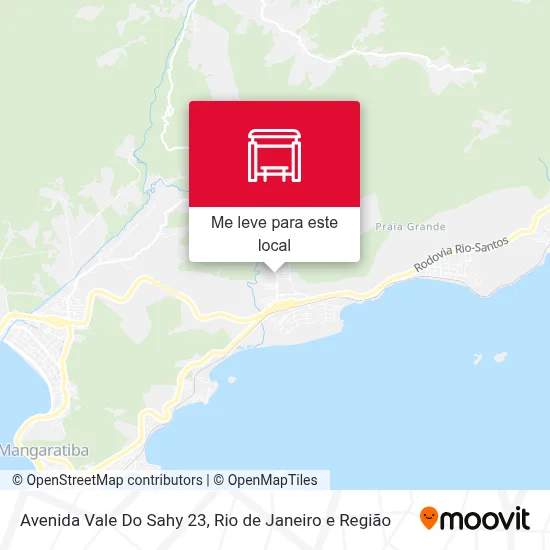 Avenida Vale Do Sahy 23 mapa