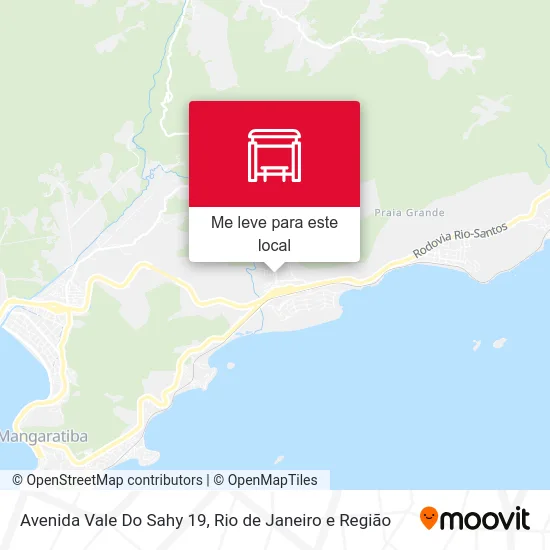 Avenida Vale Do Sahy 19 mapa