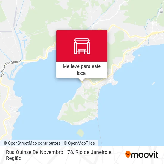 Rua Quinze De Novembro 178 mapa