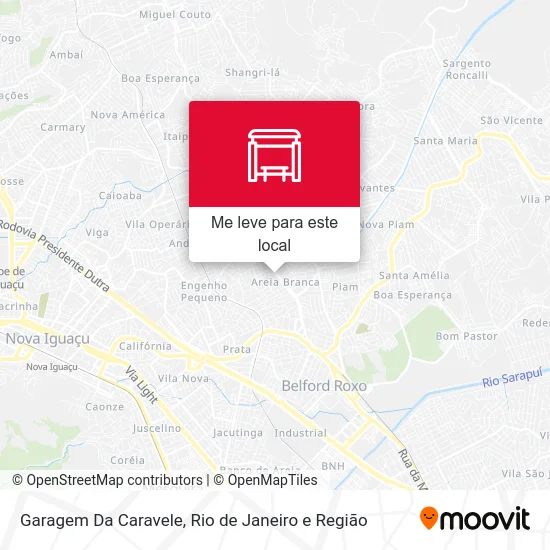 Garagem Da Caravele mapa