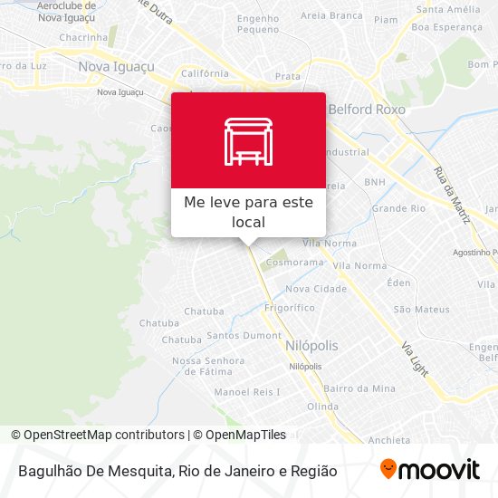 Bagulhão De Mesquita mapa