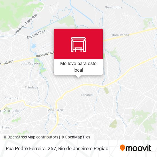 Rua Pedro Ferreira, 267 mapa