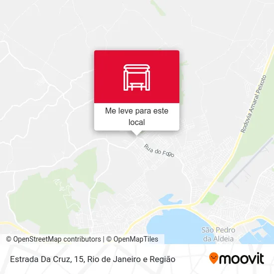 Estrada Da Cruz, 15 mapa
