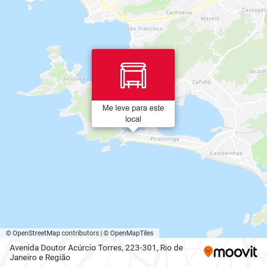 Avenida Doutor Acúrcio Torres, 223-301 mapa