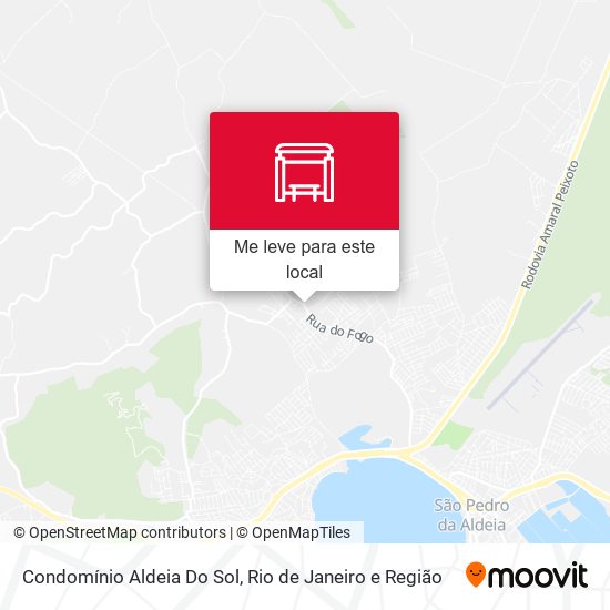 Condomínio Aldeia Do Sol mapa