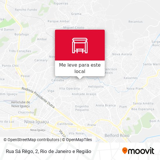 Rua Sá Rêgo, 2 mapa