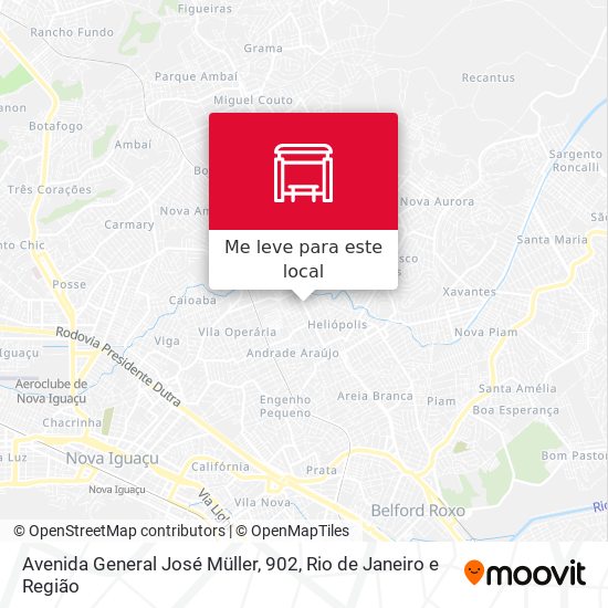 Avenida General José Müller, 902 mapa