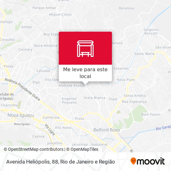 Avenida Heliópolis, 88 mapa