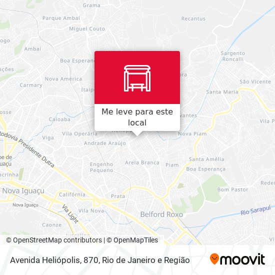 Avenida Heliópolis, 870 mapa