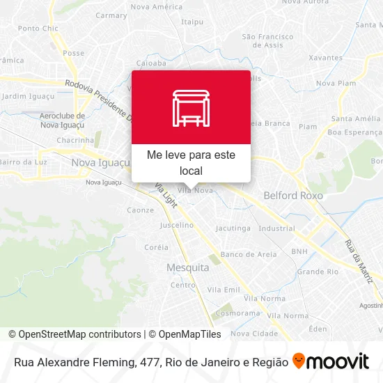 Rua Alexandre Fleming, 477 mapa