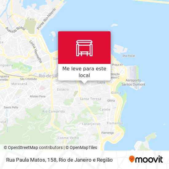 Rua Paula Matos, 158 mapa
