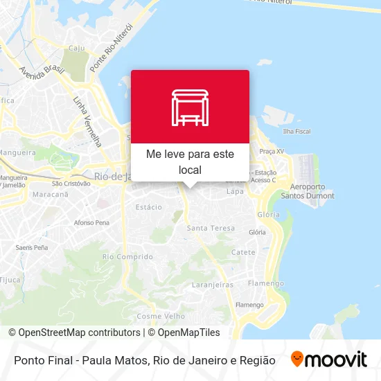 Ponto Final - Paula Matos mapa