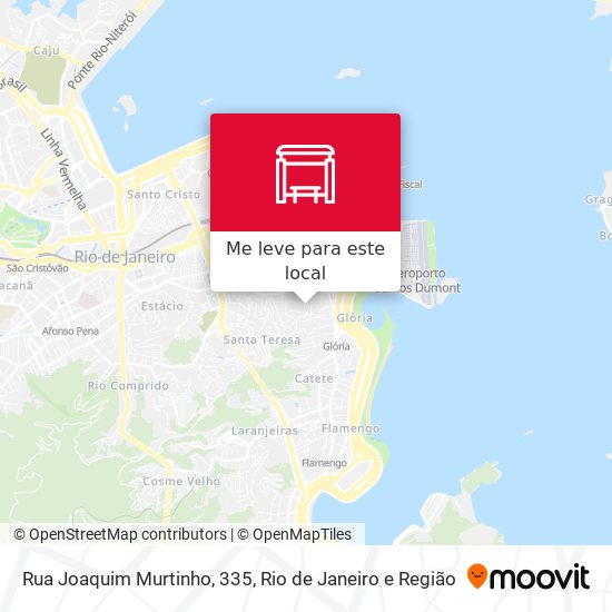 Rua Joaquim Murtinho, 335 mapa