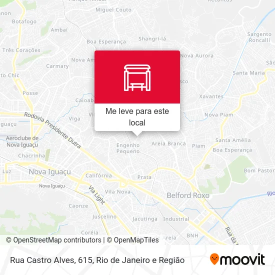 Rua Castro Alves, 615 mapa